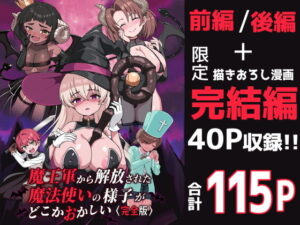 魔王軍から解放された魔法使いの様子がどこかおかしい〈完全版〉 アイキャッチ画像 【同人エロ漫画【良神】】